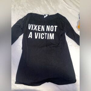 Vixen Micheline Pitt medium top  NWOT